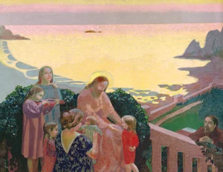 Cristo com as crianças, 1910